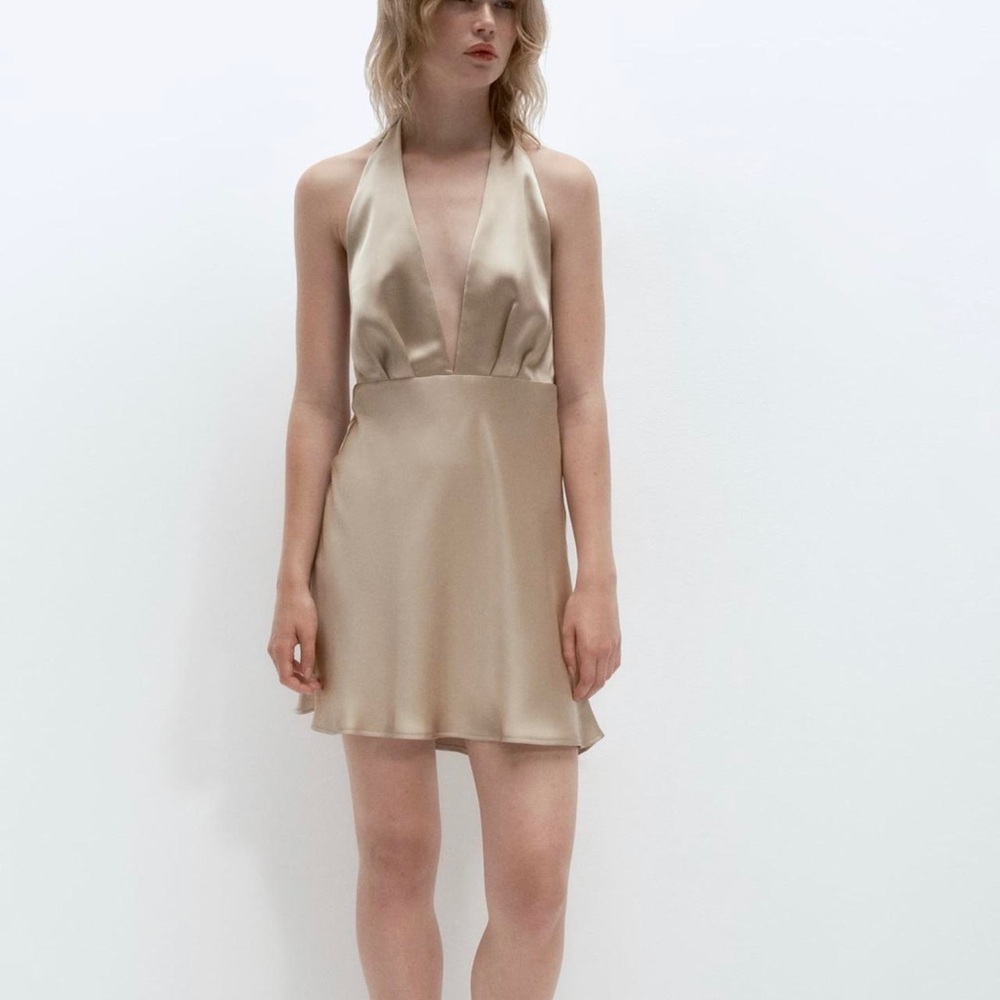 Zara Halter Dress